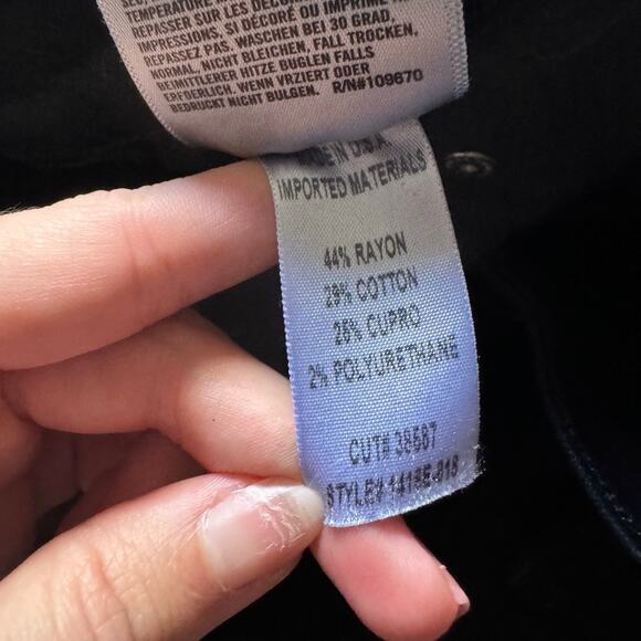 Citizens of Humanity Rocket High Rise Skinny in Plush Black - Picture 10 of 10